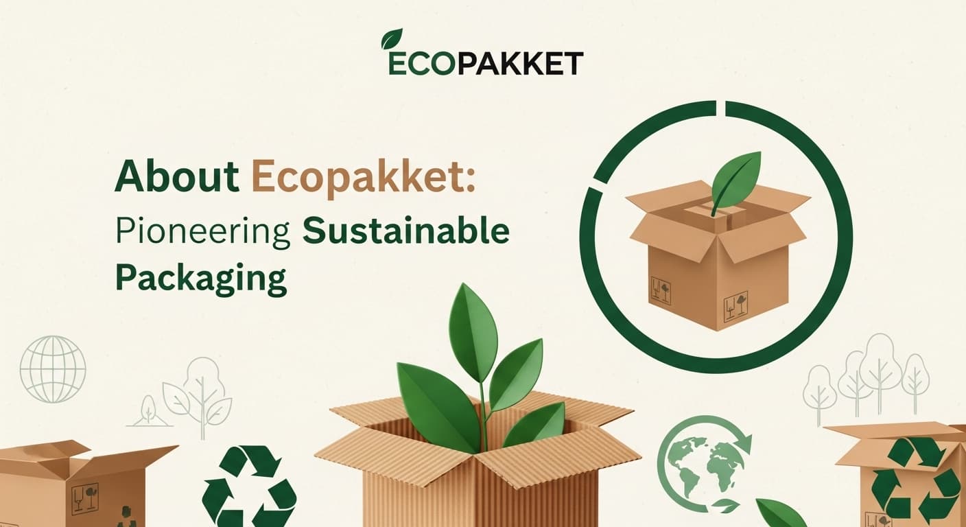 Ecopakket team working with sustainable materials