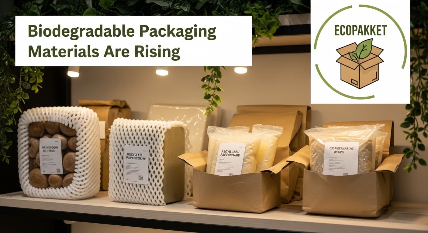 The Rise of Biodegradable Packaging Materials